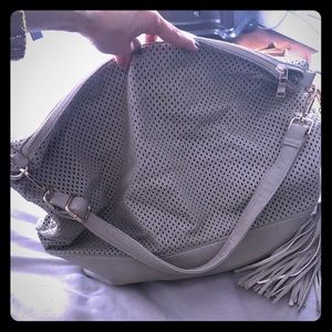 Sole Society soft leather hobo bag